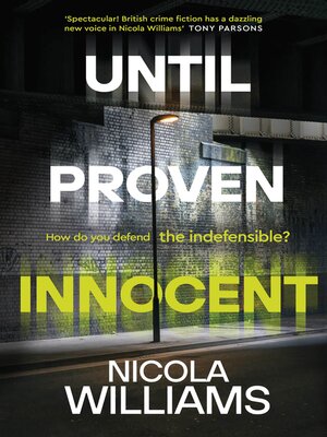 cover image of Until Proven Innocent